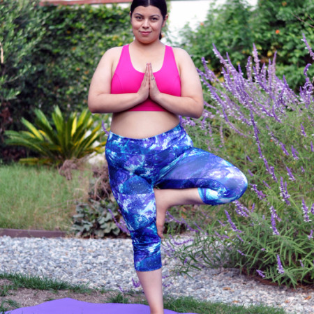 Yoga at any size: plus size blogger Jay Miranda